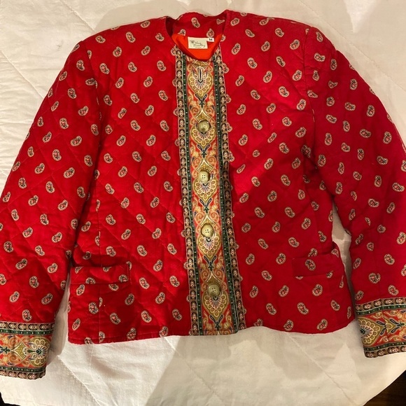 Vintage Vera Bradley Jacket size Medium (FS) - Picture 1 of 13